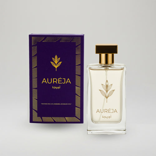 “Aureja AL-4 Extrait De Parfum 105ML – Luxury unisex perfume bottle with premium gold-accented packaging – Aureja”
